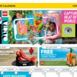 LEGO Store Kalender März 2021 in USA