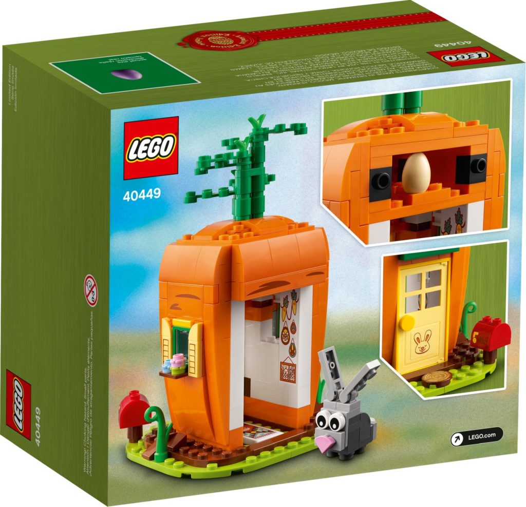 LEGO 40449 Karottenhaus des Osterhasen | ©LEGO Gruppe