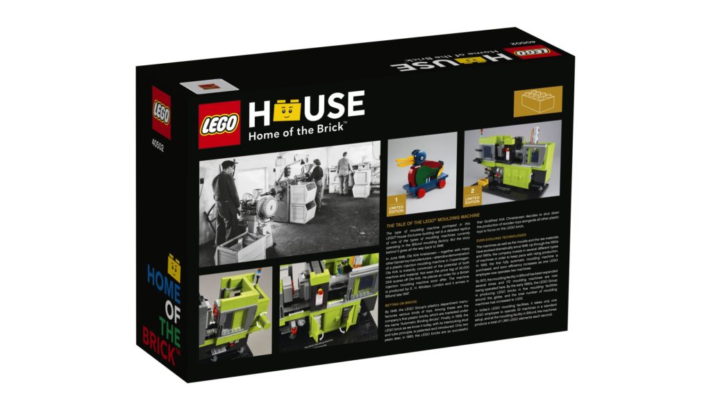 LEGO 40502 The Brick Moulding Machine | ©LEGO House