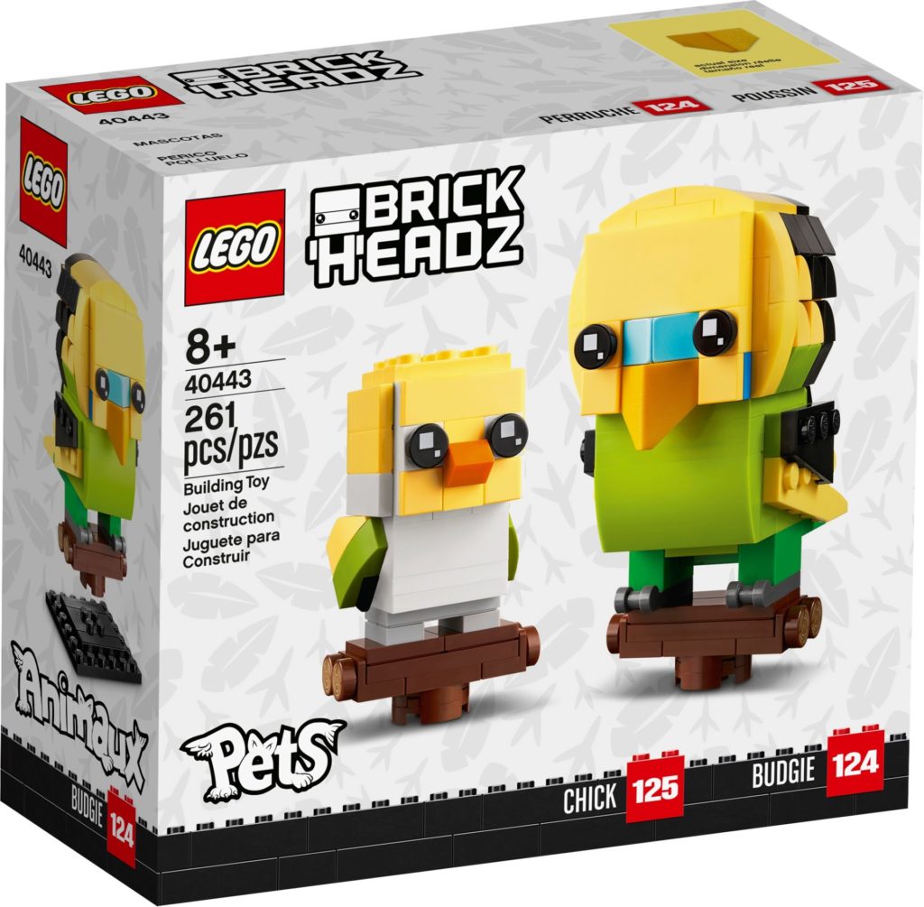 LEGO Brickheadz 40443 Wellensittich | ©LEGO Gruppe