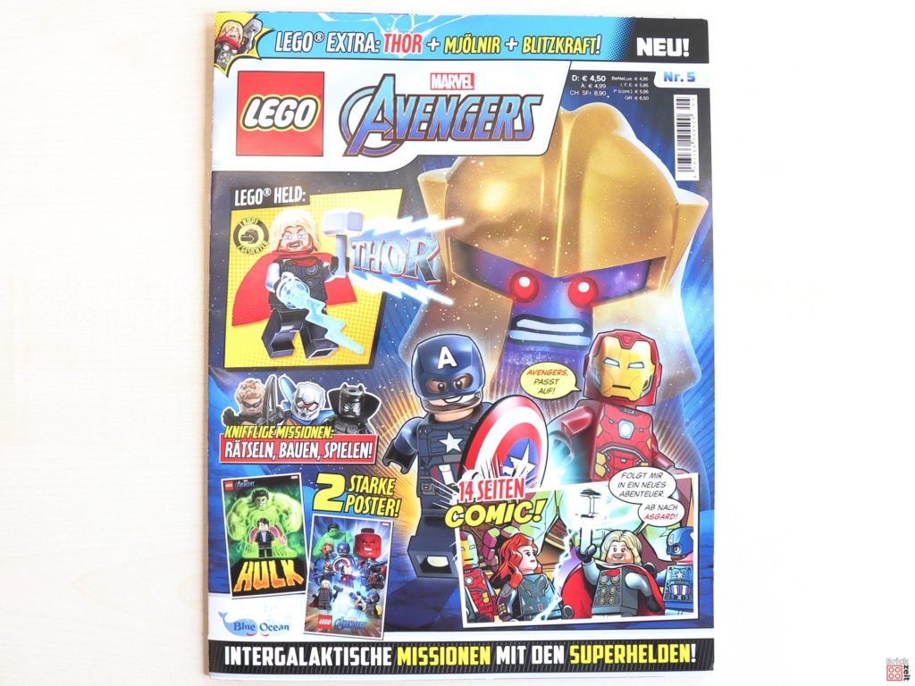 LEGO Marvel Avengers Magazin Nr. 5 mit Thor | ©Brickzeit