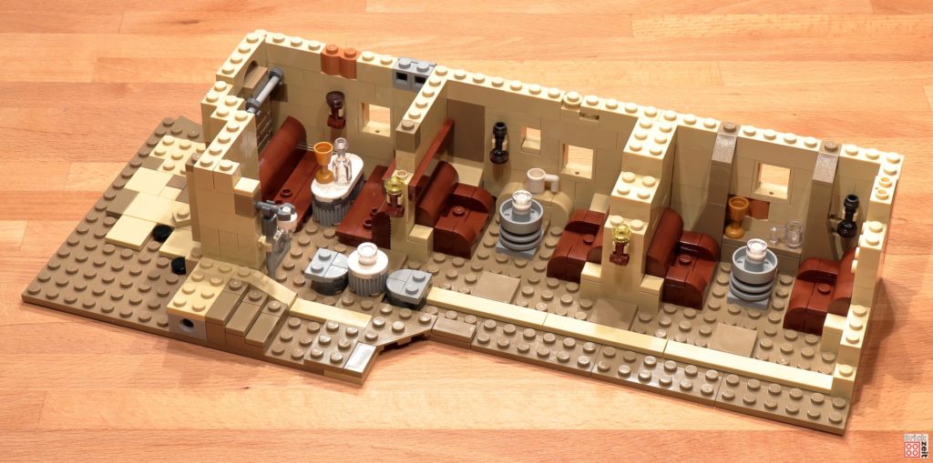 LEGO 75290 - Cantina, Bauabschnitt 6 | ©Brickzeit