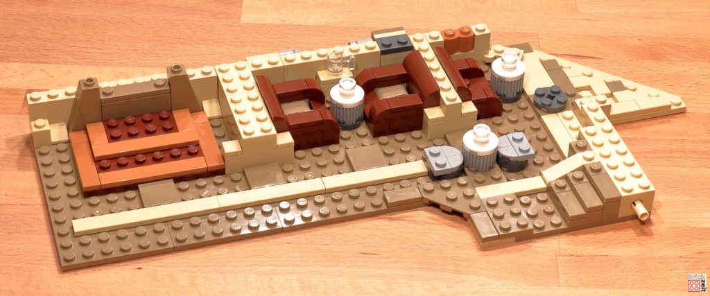 LEGO 75290 - Cantina, Bauabschnitt 10 | ©Brickzeit