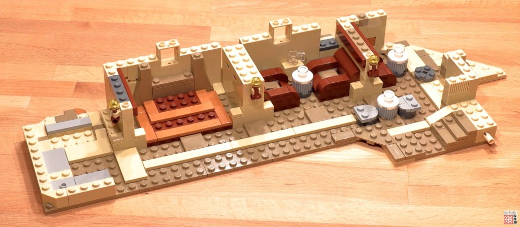 LEGO 75290 - Cantina, Bauabschnitt 11 | ©Brickzeit