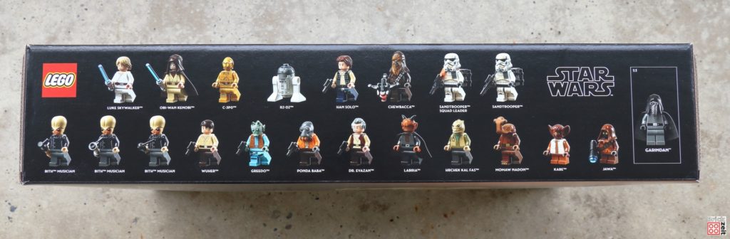 LEGO Star Wars 75290 Mos Eisley Cantina - Packung, Minifiguren | ©Brickzeit