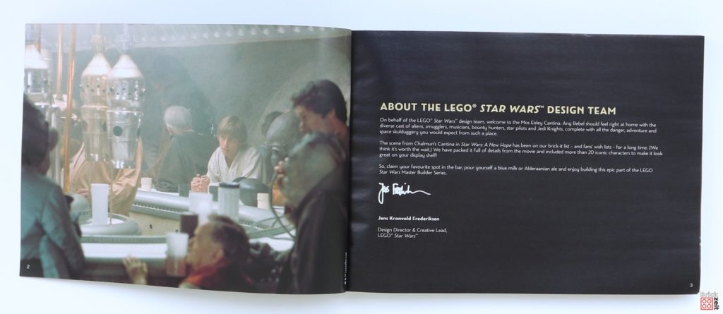 LEGO Star Wars 75290 - Anleitung, Seite 1 | ©Brickzeit