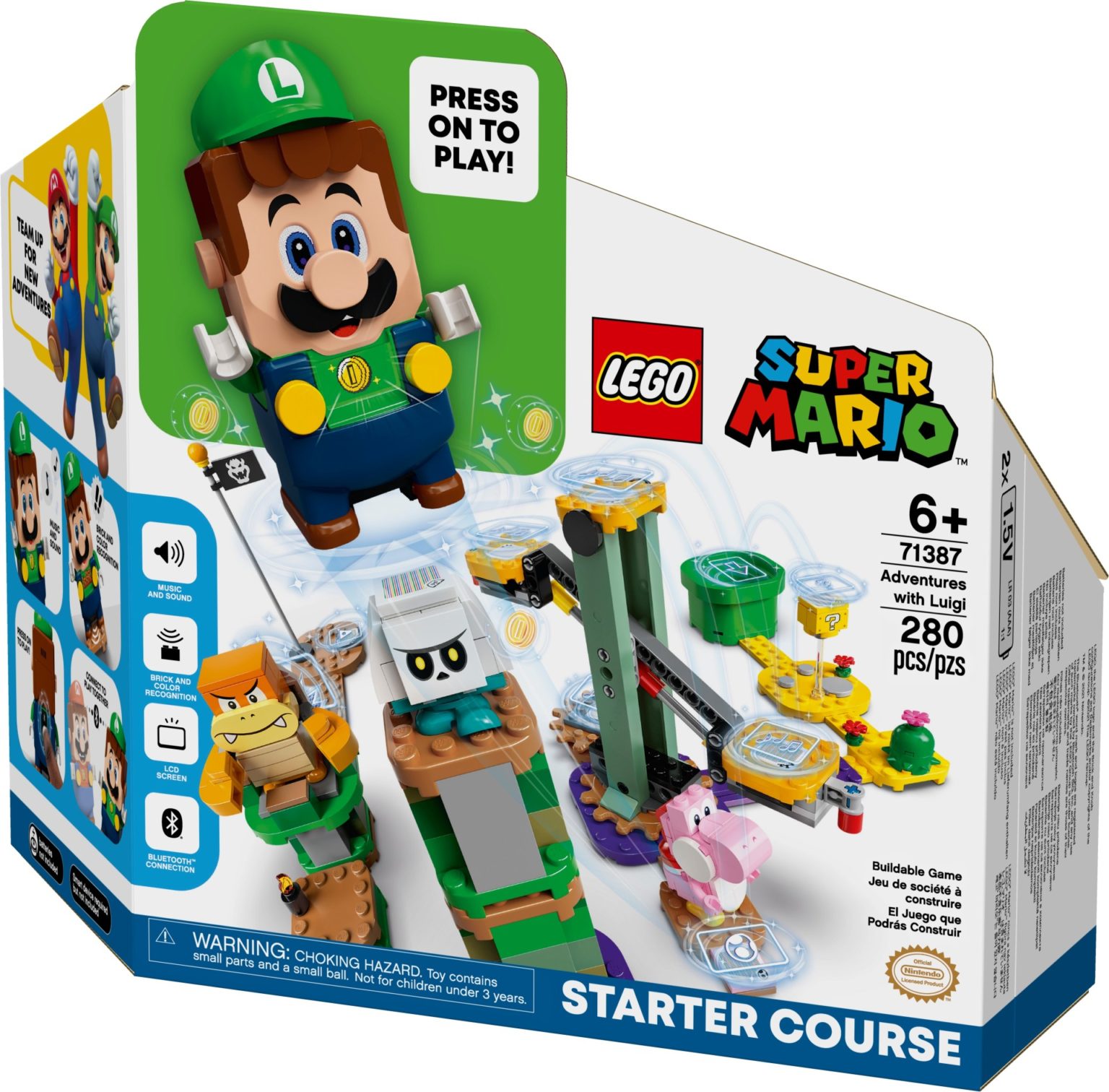 LEGO Super Mario 71387 Abenteuer mit Luigi - Starterset - jetzt ...