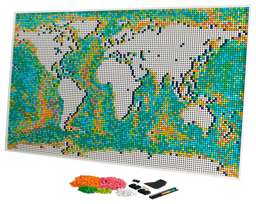 LEGO Art 31203 Weltkarte | ©LEGO Gruppe
