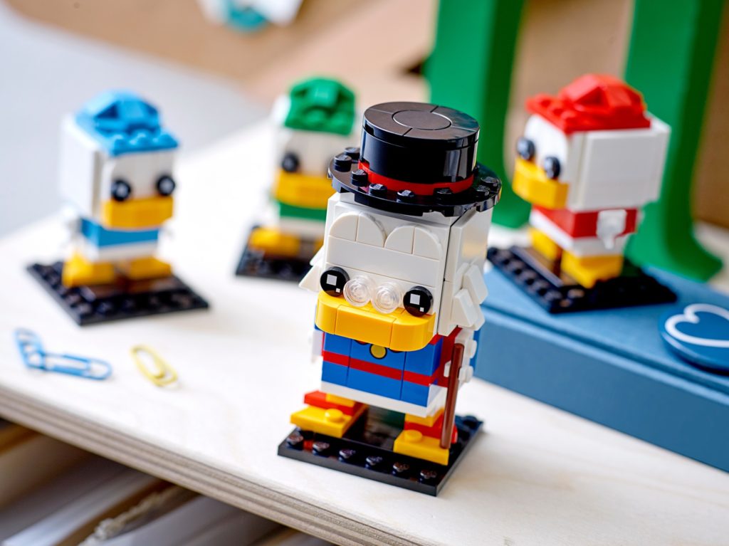 LEGO Brickheadz 40477 Dagobert Duck, Tick, Trick & Track | ©LEGO Gruppe