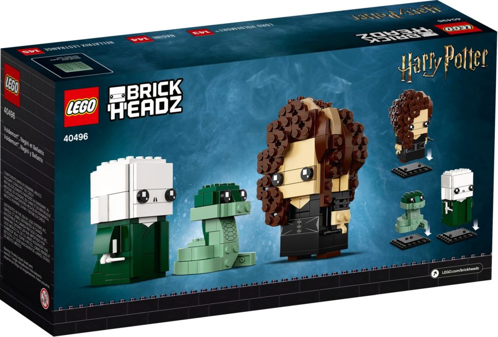 LEGO Brickheadz 40496 Voldemort, Nagini & Bellatrix | ©LEGO Gruppe