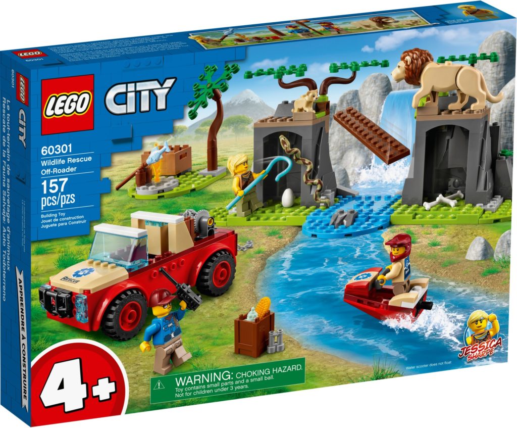 LEGO City 60301 Tierrettungs-Geländewagen | ©LEGO Gruppe