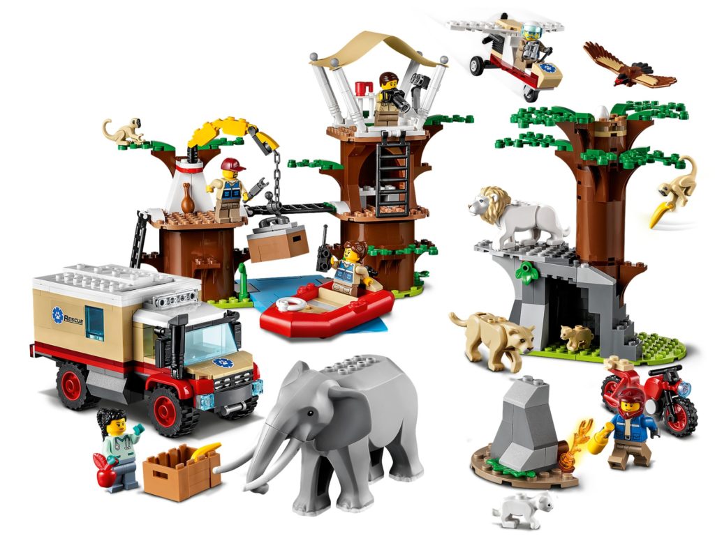 LEGO City 60307 Tierrettungscamp | ©LEGO Gruppe