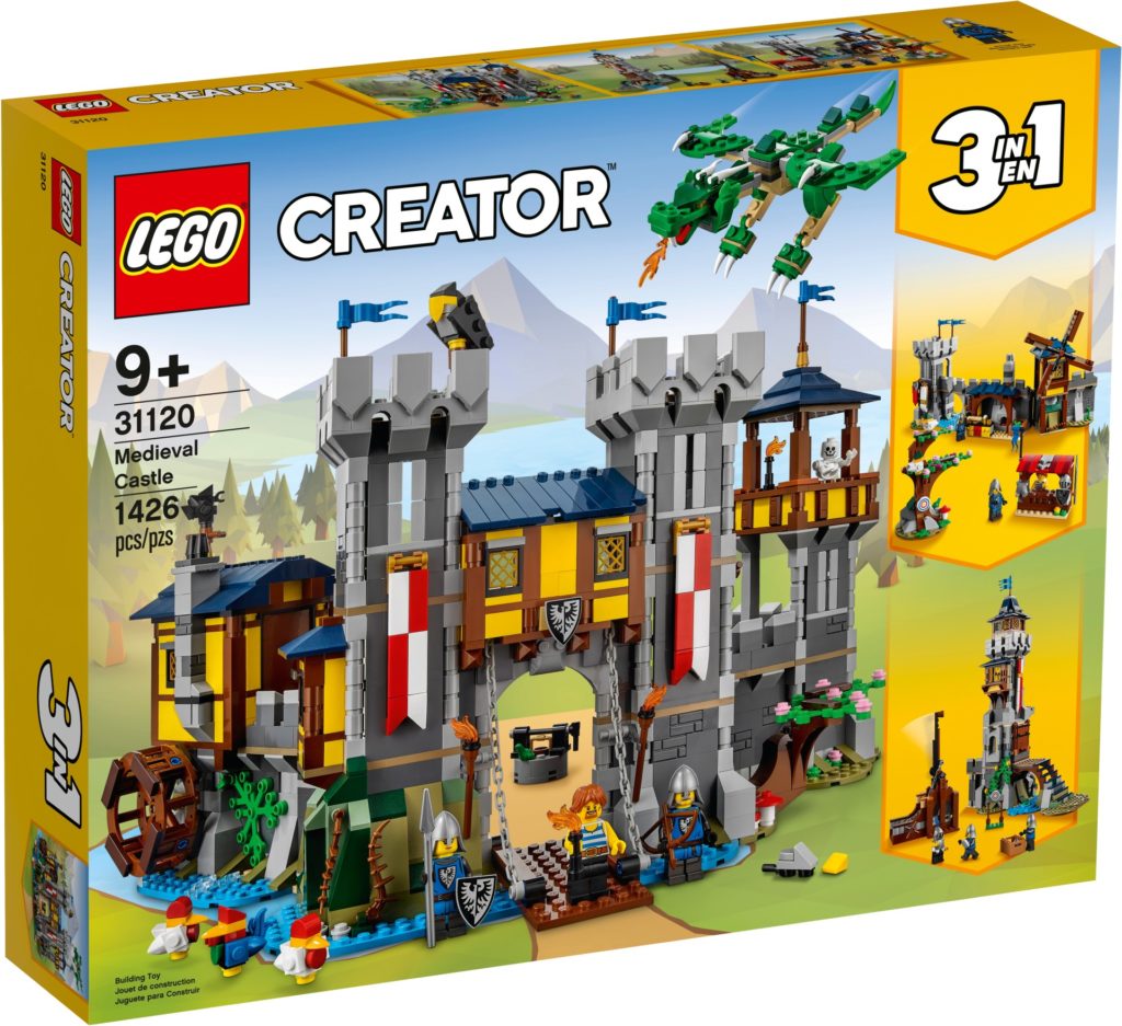 LEGO Creator 3-in-1 31120 Mittelalterliche Burg | ©LEGO Gruppe
