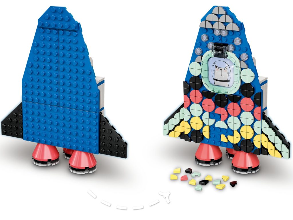 LEGO DOTS 41936 Raketen Stiftehalter | ©LEGO Gruppe