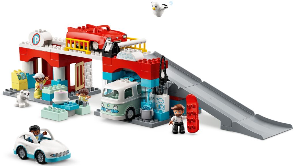 LEGO DUPLO 10948 Parkhaus mit Autowaschanlage | ©LEGO Gruppe