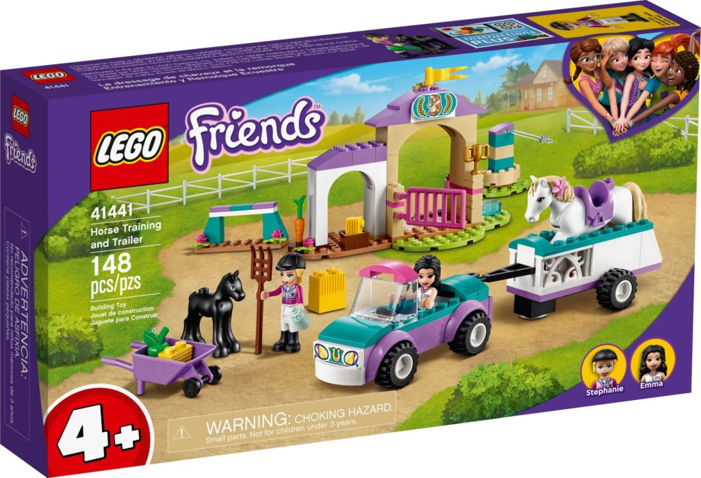 LEGO Friends 41441 Trainingskoppel und Pferdeanhänger | ©LEGO Gruppe