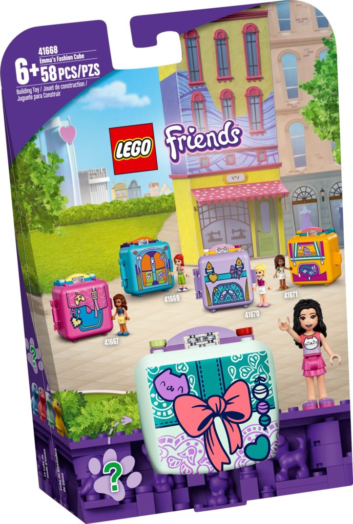LEGO Friends 41668 Emmas Mode-Würfel | ©LEGO Gruppe