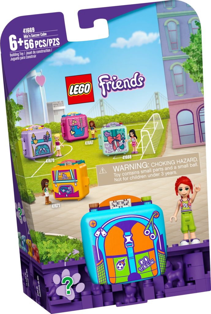 LEGO Friends 41669 Mias Fußball-Würfel | ©LEGO Gruppe