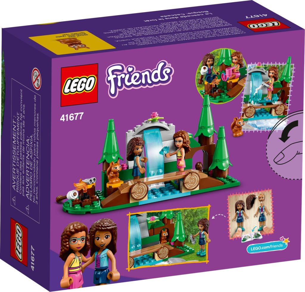 LEGO Friends 41677 Wasserfall im Wald | ©LEGO Gruppe