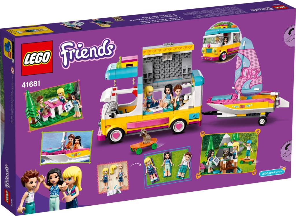 LEGO Friends 41681 Wohnmobil- und Segelbootausflug | ©LEGO Gruppe