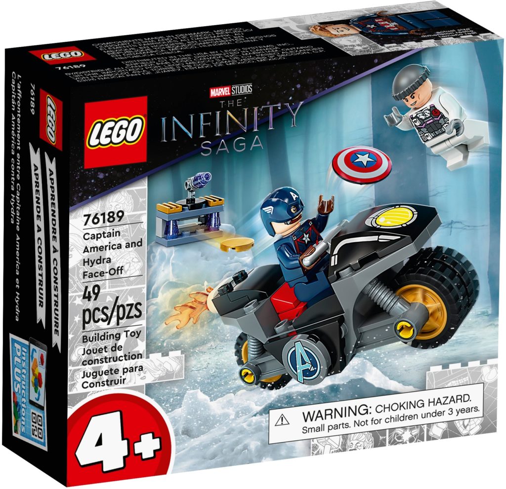 LEGO Marvel 76189 Duell zwischen Captain America und Hydra | ©LEGO Gruppe