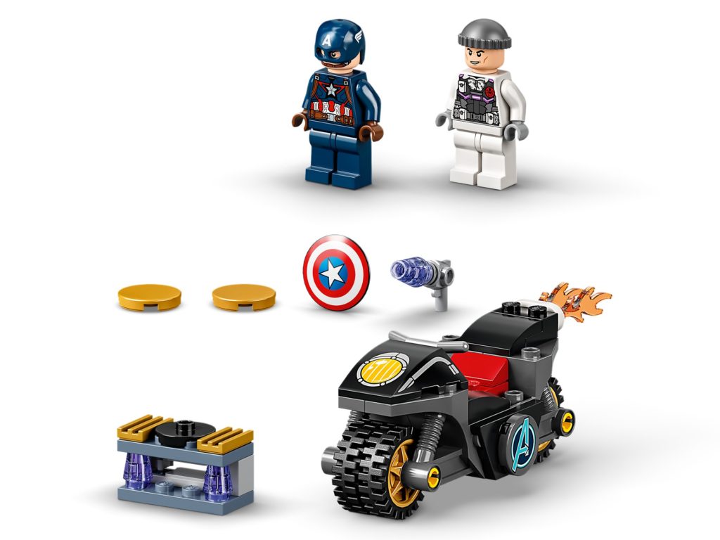 LEGO Marvel 76189 Duell zwischen Captain America und Hydra | ©LEGO Gruppe