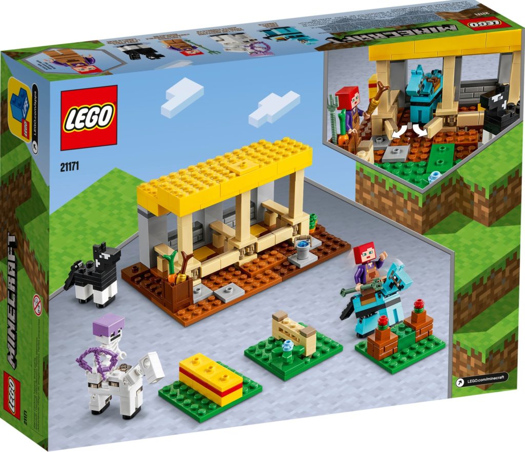 LEGO Minecraft 21171 Der Pferdestall | ©LEGO Gruppe