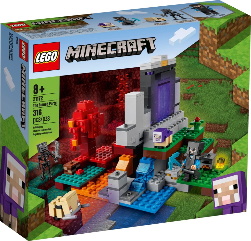 LEGO Minecraft 21172 Das zerstörte Portal | ©LEGO Gruppe