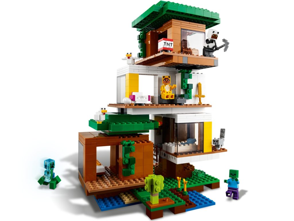 LEGO Minecraft 21174 Das moderne Baumhaus | ©LEGO Gruppe