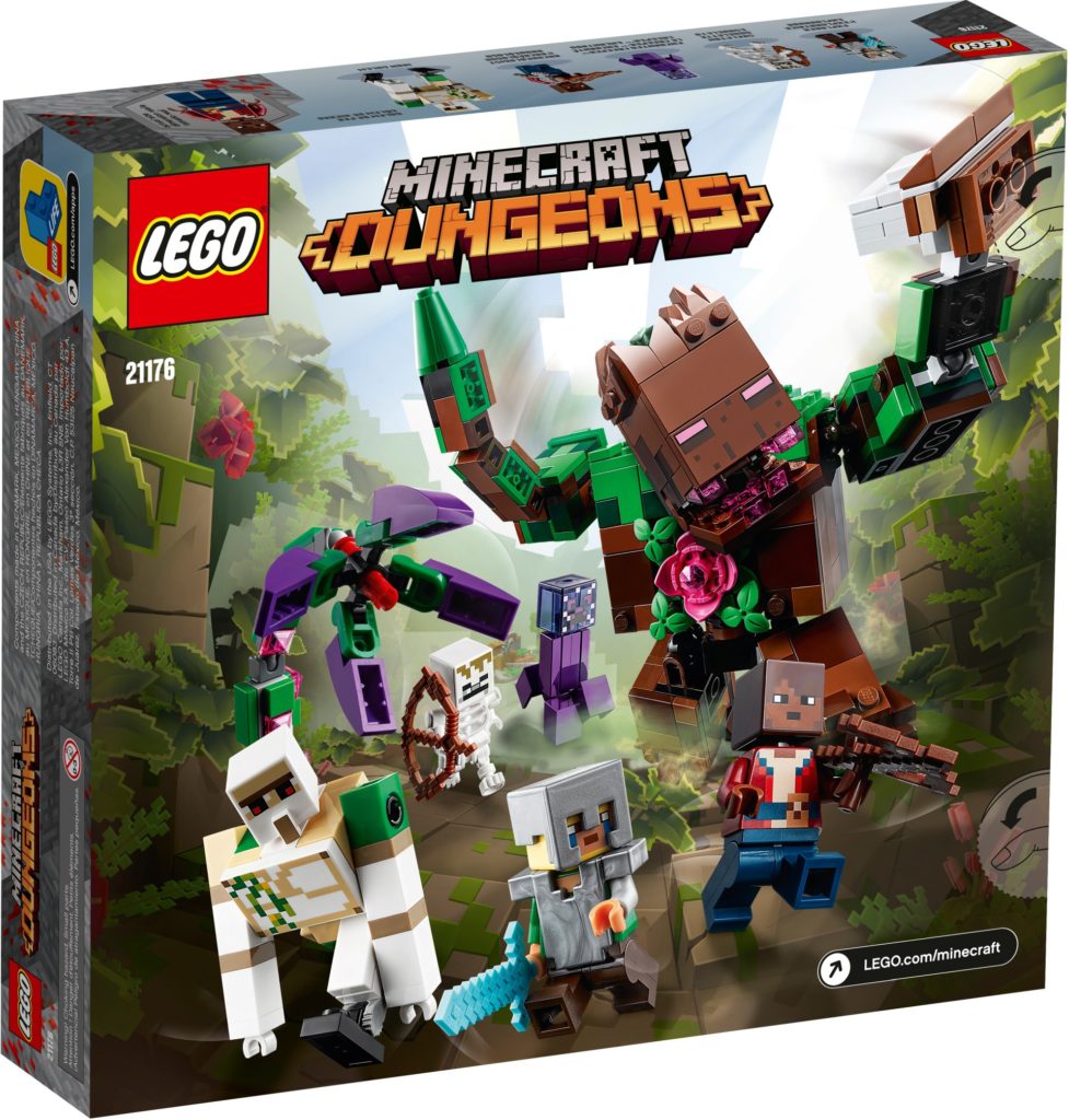 LEGO Minecraft 21176 Die Dschungel Ungeheuer | ©LEGO Gruppe