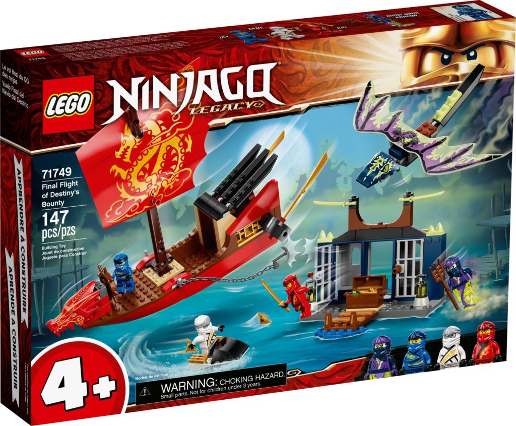 LEGO Ninjago 71749 Flug mit dem Ninja-Flugsegler | ©LEGO Gruppe