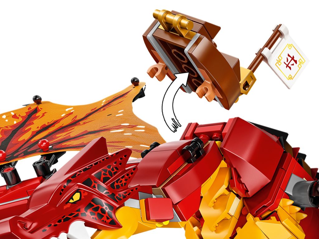 LEGO Ninjago 71753 Kais Feuerdrache | ©LEGO Gruppe