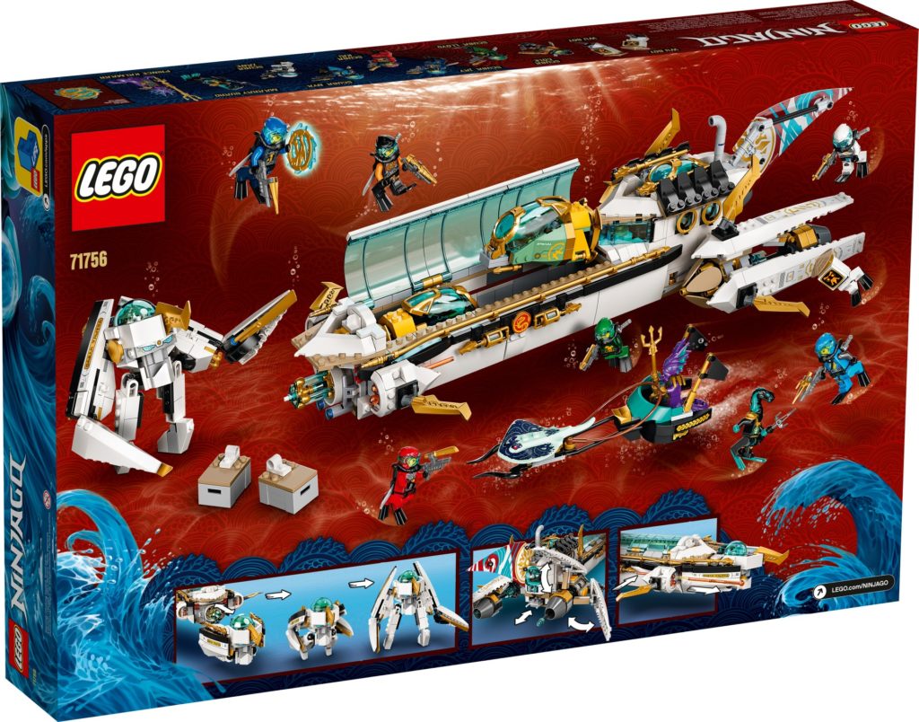 LEGO Ninjago 71756 Wassersegler | ©LEGO Gruppe