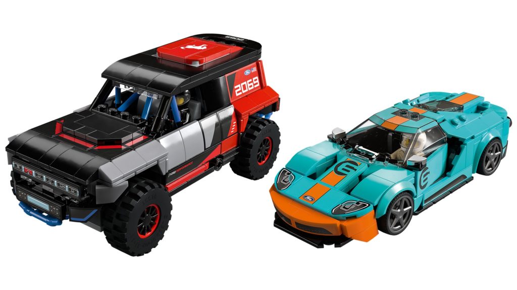 LEGO Speed Champions 76905 Ford GT Heritage Edition und Bronco R | ©LEGO Gruppe