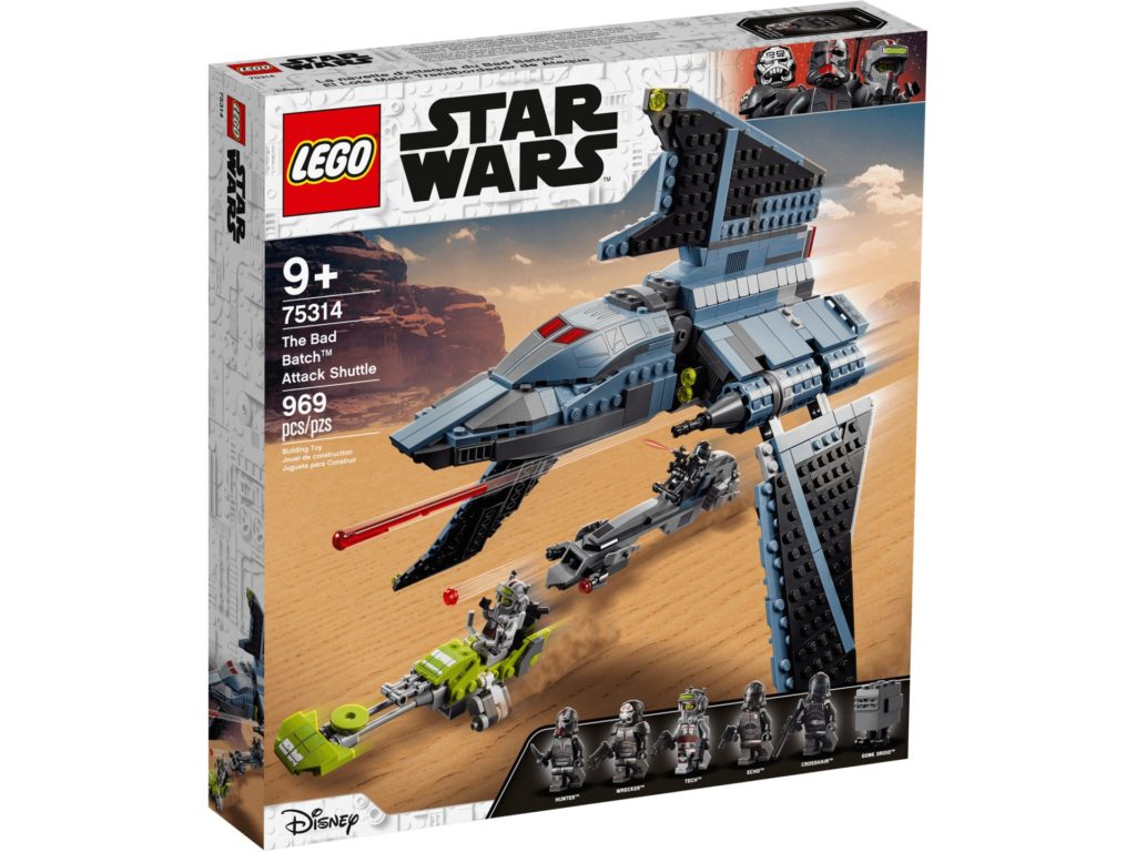 LEGO Star Wars 75314 The Bad Batch Attack Shuttle | ©LEGO Gruppe