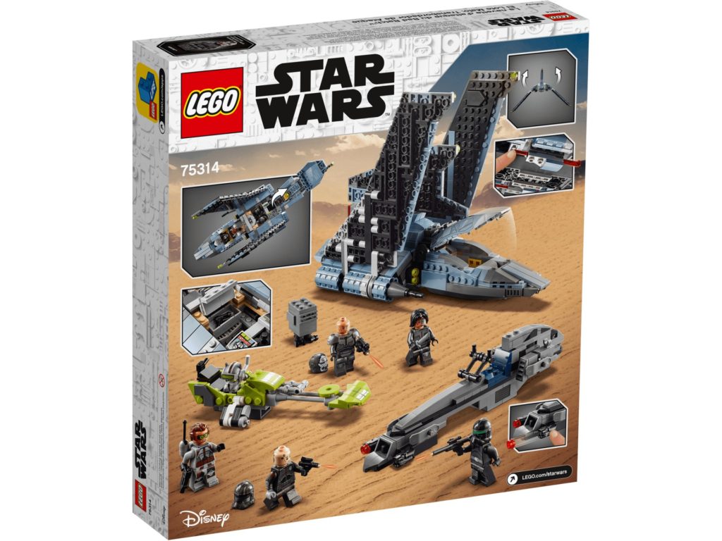 LEGO Star Wars 75314 The Bad Batch Attack Shuttle | ©LEGO Gruppe
