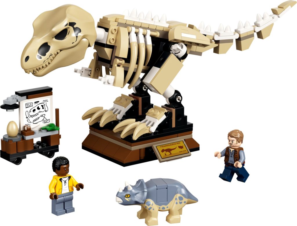 LEGO Jurassic World 76940 T. Rex-Skelett in der Fossilienausstellung | ©LEGO Gruppe