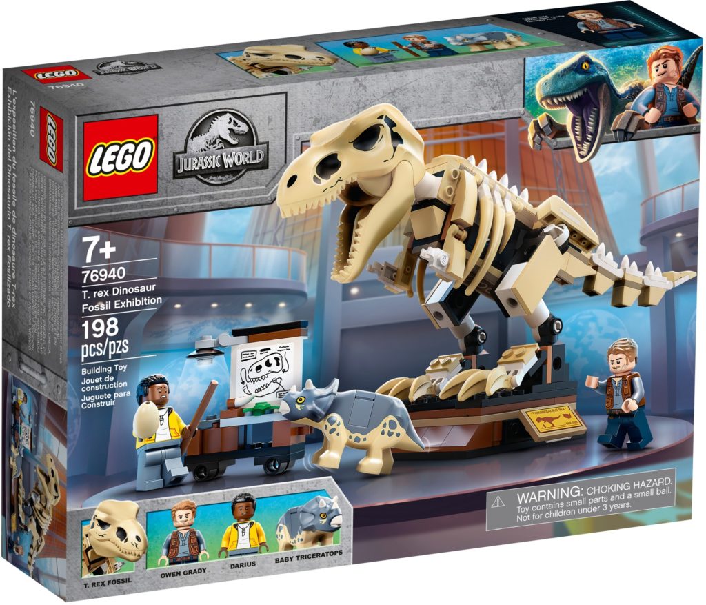 LEGO Jurassic World 76940 T. Rex-Skelett in der Fossilienausstellung | ©LEGO Gruppe