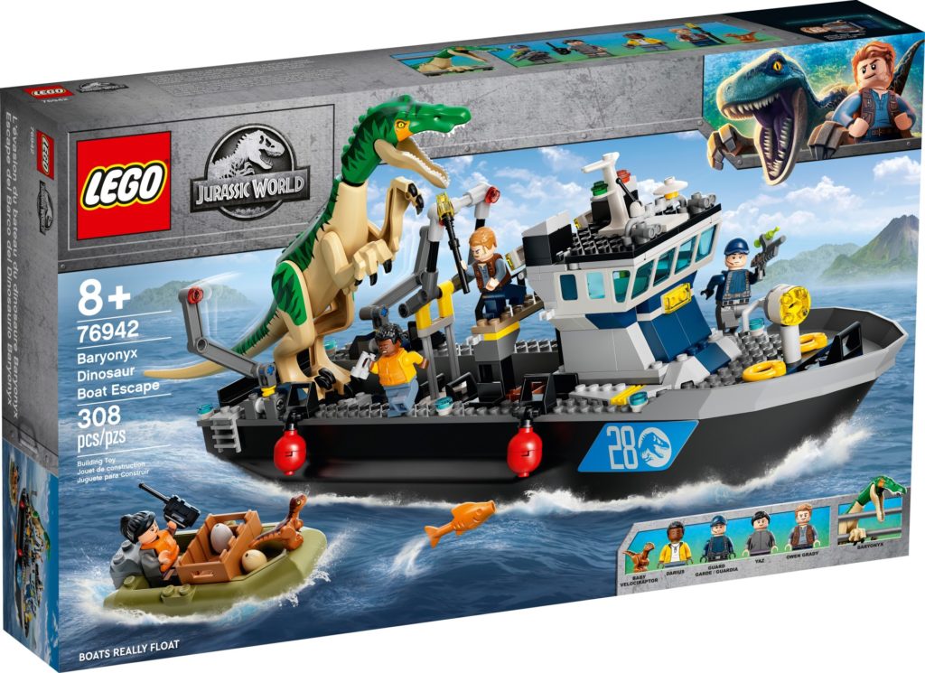 LEGO Jurassic World 76942 Flucht des Baryonyx | ©LEGO Gruppe