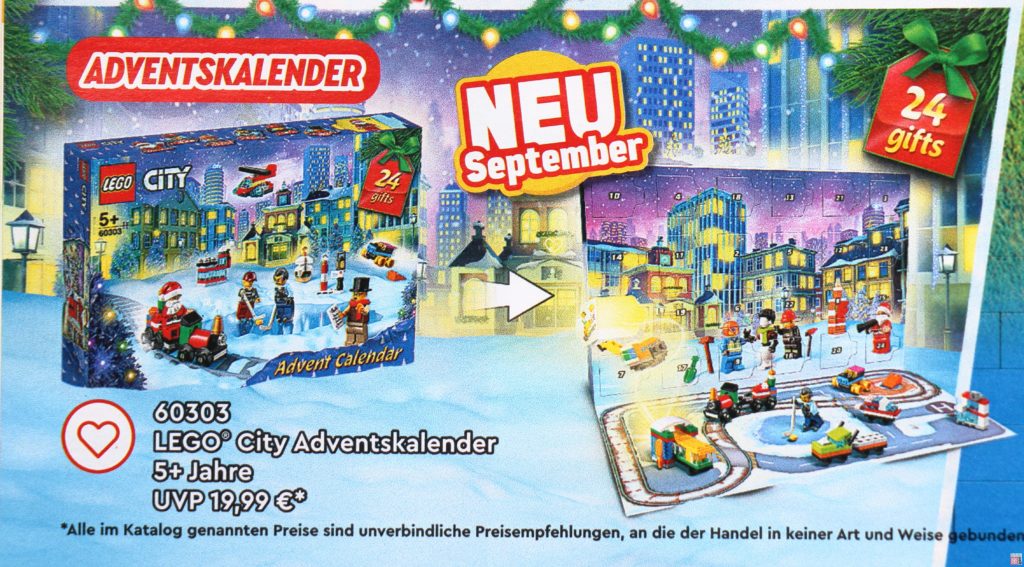 LEGO City 60303 Adventkalender