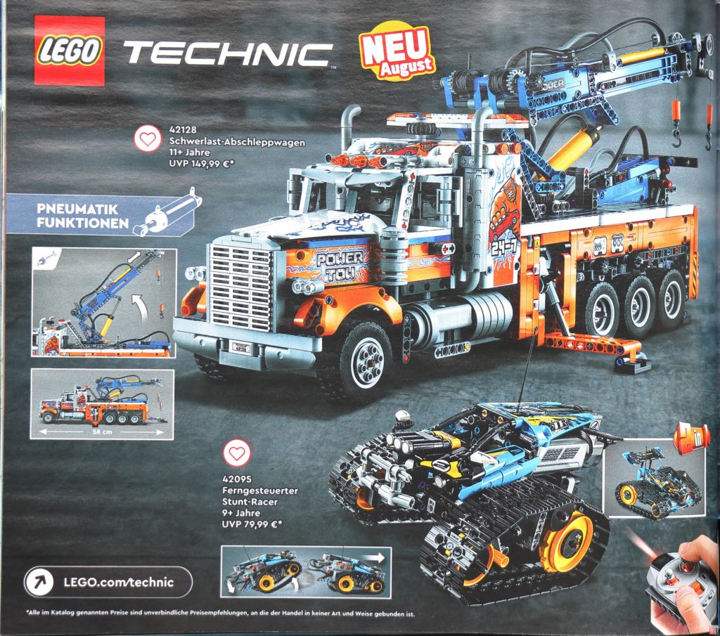 LEGO Technic Neuheiten im LEGO Katalog 2. Halbjahr 2021