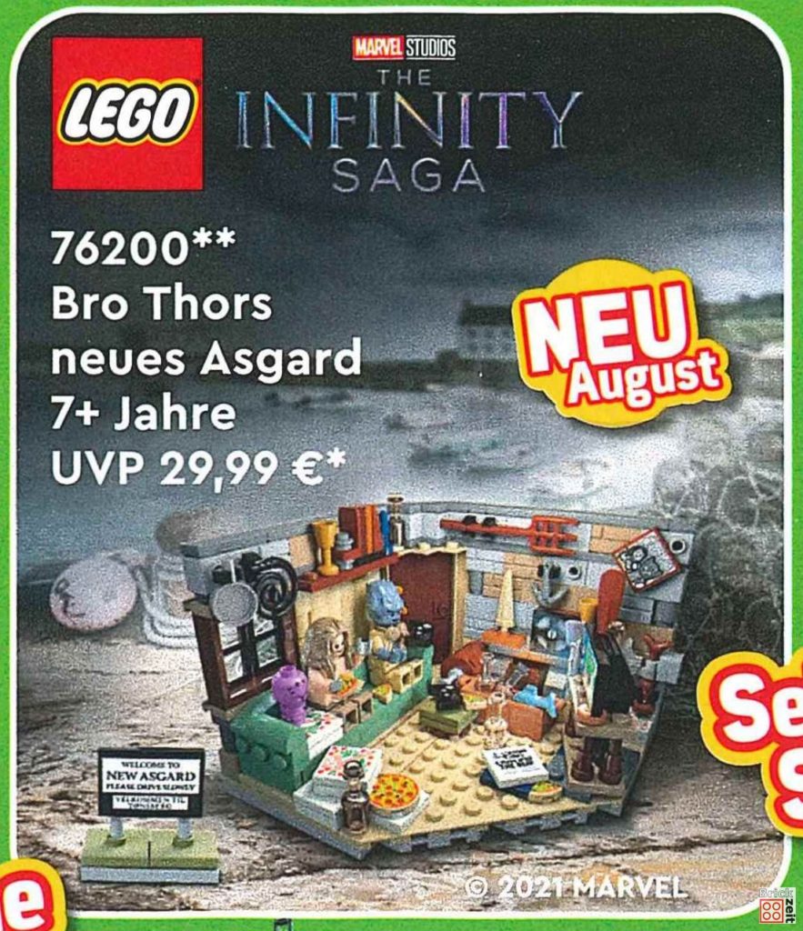 LEGO Marvel 76200 Bro Thors neues Asgard | ©LEGO Gruppe