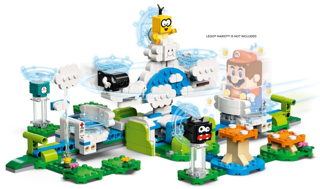 LEGO Super Mario 71389 Lakitus Wolkenwelt – Erweiterungsset | ©LEGO Gruppe