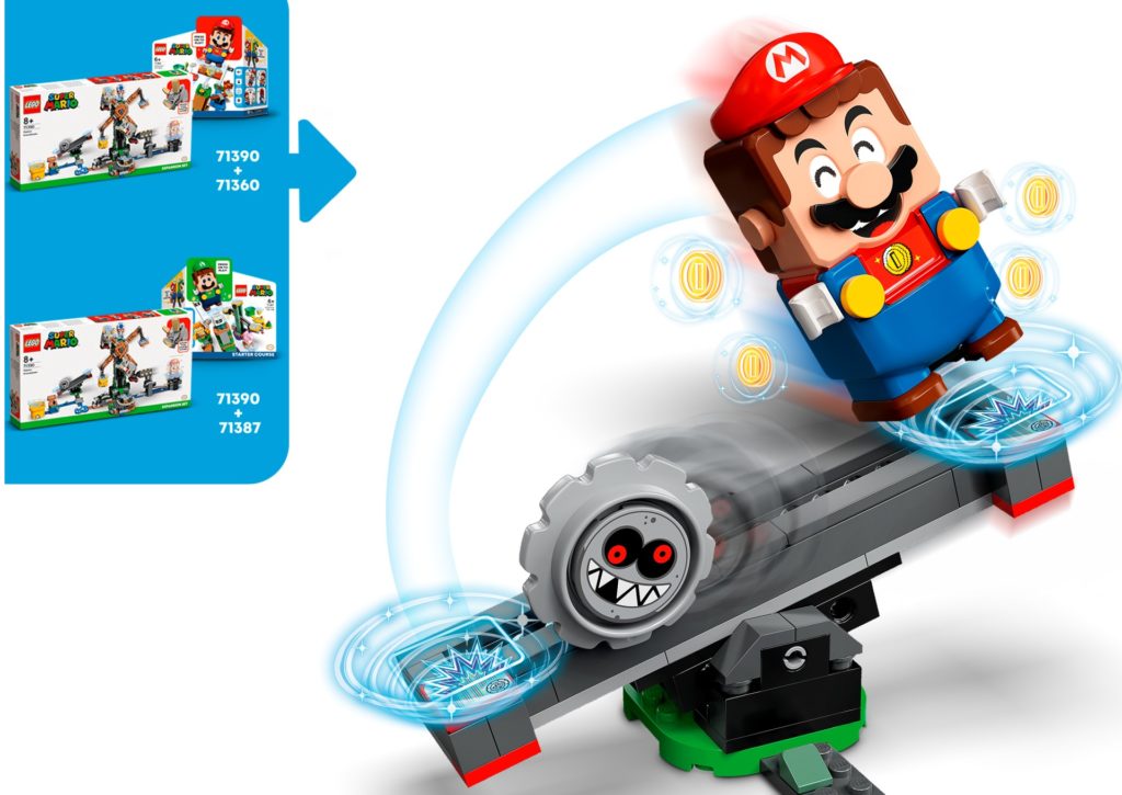LEGO Super Mario 71390 Reznors Absturz – Erweiterungsset | ©LEGO Gruppe