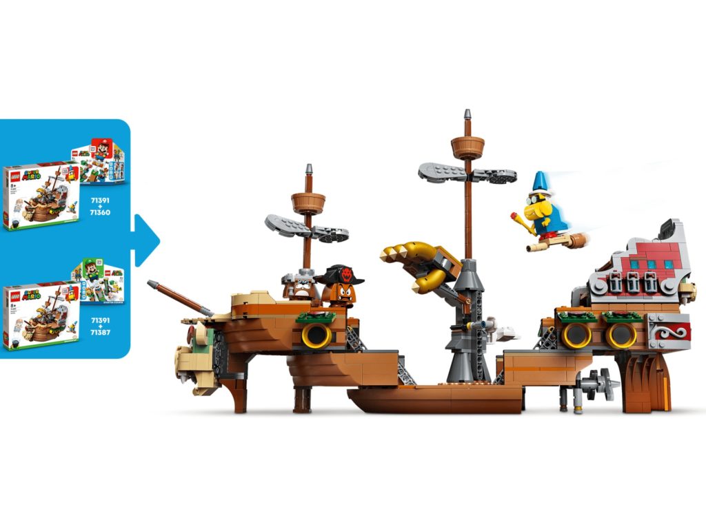 LEGO Super Mario 71391 Bowsers Luftschiff – Erweiterungsset | ©LEGO Gruppe