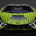 Lebensgroßer LEGO® Technic™ Lamborghini Sían FKP 37 | ©LEGO Gruppe