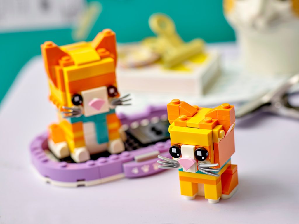LEGO Brickheadz 40480 Rot getigerte Katze | ©LEGO Gruppe