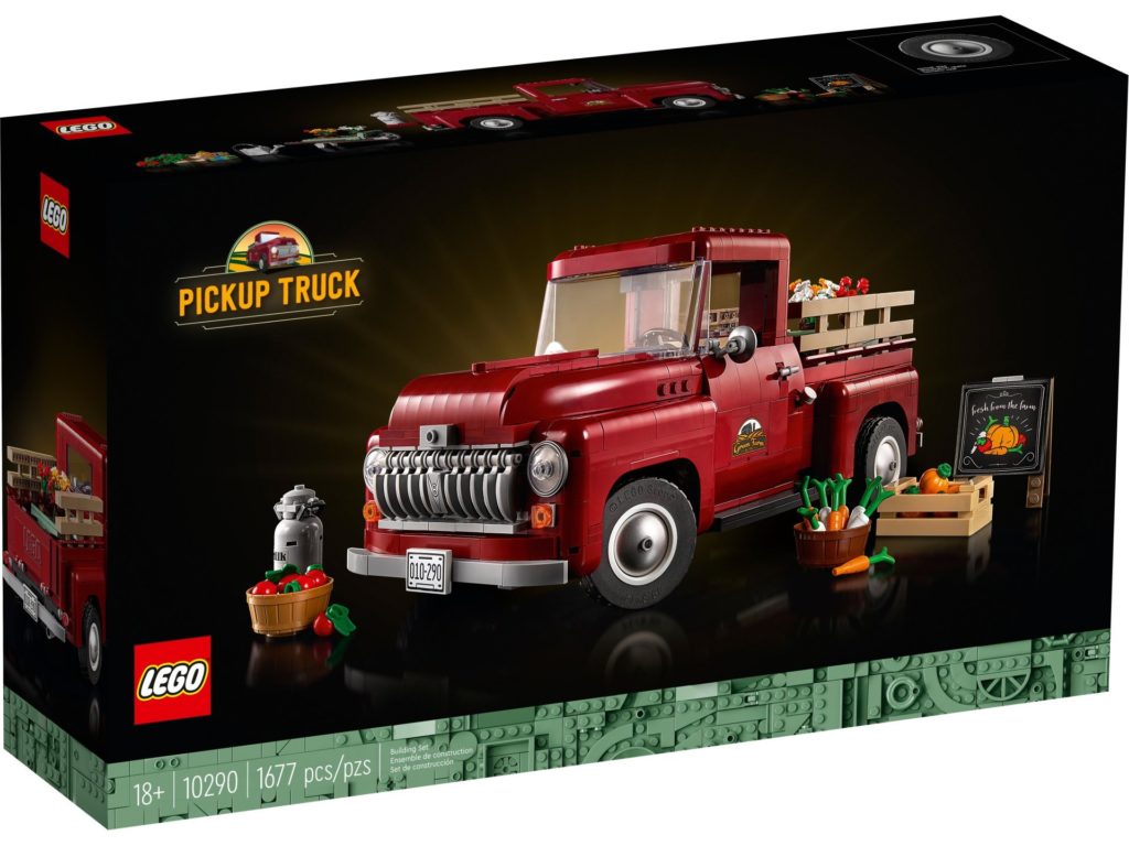 LEGO Creator Expert 10290 Pickup Truck ab 1. Oktober 2021 verfügbar