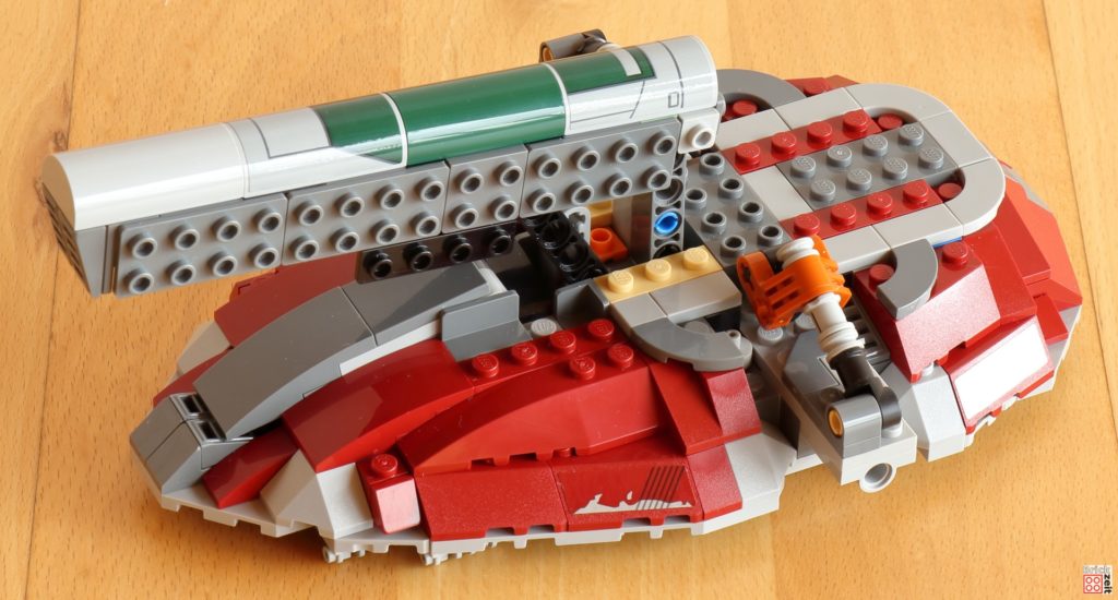 LEGO Slave I im Bau | ©Brickzeit