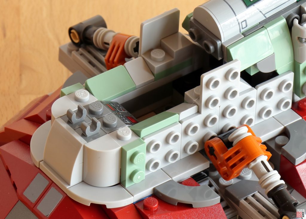 LEGO Slave I im Bau | ©Brickzeit